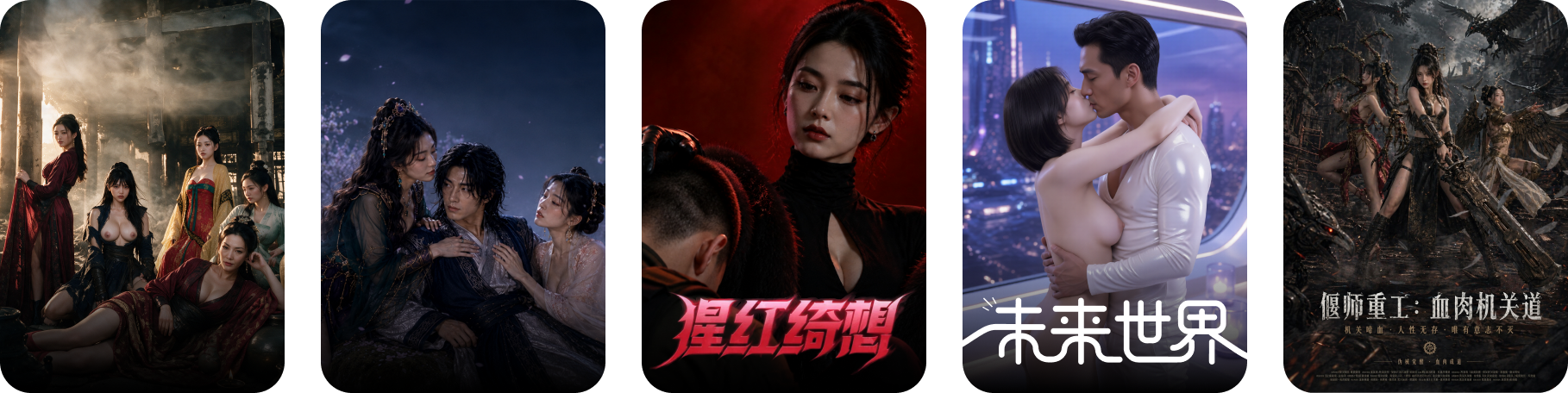 竖屏漫剧封面合集